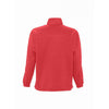 SOL'S Men's Red Ness Zip Neck Fleece