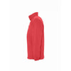 SOL'S Men's Red Ness Zip Neck Fleece