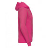 Russell Men's Fuchsia Hooded Sweatshirt