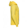 Russell Men's Yellow Hooded Sweatshirt