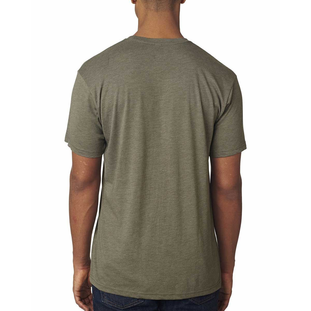 Next Level Men's Venetian Gray Triblend Crew Tee