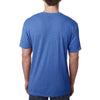 Next Level Men's Vintage Royal Triblend V Neck Tee