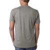 Next Level Men's Stone Gray Premium CVC V-Neck Tee