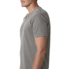 Next Level Men's Stone Gray Premium CVC V-Neck Tee