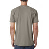 Next Level Men's Warm Gray Premium Fitted Sueded Crew