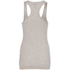 Next Level Women's Light Heather Gray Jersey Racerback Tank