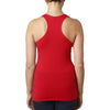 Next Level Women's Red Jersey Racerback Tank