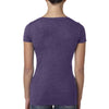 Next Level Women Purple Rush Triblend Scoop Tee