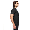 Anvil Men's Black Triblend V-Neck T-Shirt