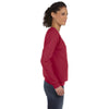 Anvil Women's Independence Red Crewneck Fleece Sweatshirt