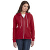 av521f-anvil-women-burgundy-hooded-fleece