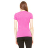 Bella + Canvas Women's Berry Triblend Short-Sleeve Deep V-Neck T-Shirt