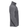 Russell Men's Convoy Grey Zip Neck Outdoor Fleece