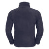 Russell Men's French Navy Zip Neck Outdoor Fleece