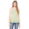 be050-bella-canvas-women-light-green-tank