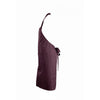 SOL'S Burgundy Gala Long Bib Apron