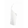 SOL'S White Gala Long Bib Apron