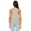 Bella + Canvas Women's Heather Stone Flowy High Neck Tank