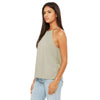 Bella + Canvas Women's Heather Stone Flowy High Neck Tank