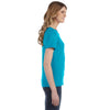 Anvil Women's Caribbean Blue Lightweight T-Shirt