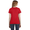 Anvil Women's Heather Red Lightweight T-Shirt