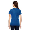 Anvil Women's Neon Blue Lightweight T-Shirt