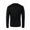 SOL'S Men's Black Golden Cotton Acrylic V Neck Cardigan