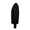 SOL'S Men's Black Golden Cotton Acrylic V Neck Cardigan