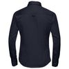 Russell Collection Women's French Navy Long Sleeve Classic Twill Shirt