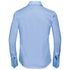 Russell Collection Women's Bright Sky Long Sleeve Ultimate Non-Iron Shirt