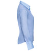 Russell Collection Women's Bright Sky Long Sleeve Ultimate Non-Iron Shirt