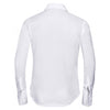 Russell Collection Women's White Long Sleeve Ultimate Non-Iron Shirt
