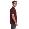 Anvil Men's Maroon Lightweight T-Shirt