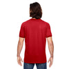 Anvil Men's Heather Red/Red Lightweight Ringer T-Shirt