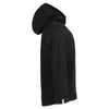 B&C Youth Black Hooded Softshell
