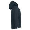 B&C Youth Navy Hooded Softshell