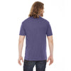 American Apparel Men's Heather Imperial Purple 50/50 Short Sleeve Tee