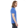 American Apparel Men's Heather Lake Blue 50/50 Short Sleeve Tee