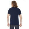 American Apparel Men's Navy 50/50 Short Sleeve Tee