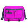 BagBase Fuchsia/Graphite Messenger Bag
