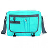 BagBase Surf Blue/Graphite Messenger Bag