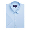 Brook Taverner Women's Blue One Eos Short Sleeve Poplin Shirt