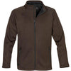 Stormtech Men's Slate Brown/Black Harbour Zip Shell