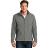 Port Authority Men's Deep Smoke/Battleship Grey Colorblock Value Fleece Jacket