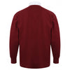 Front Row Men's Deep Burgundy/White Classic Rugby Shirt