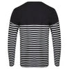 Front Row Men's Navy/White Long Sleeve Breton Stripe T-Shirt