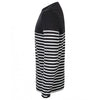 Front Row Men's Navy/White Long Sleeve Breton Stripe T-Shirt