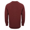 Front Row Men's Burgundy Marl French Terry Sweatshirt