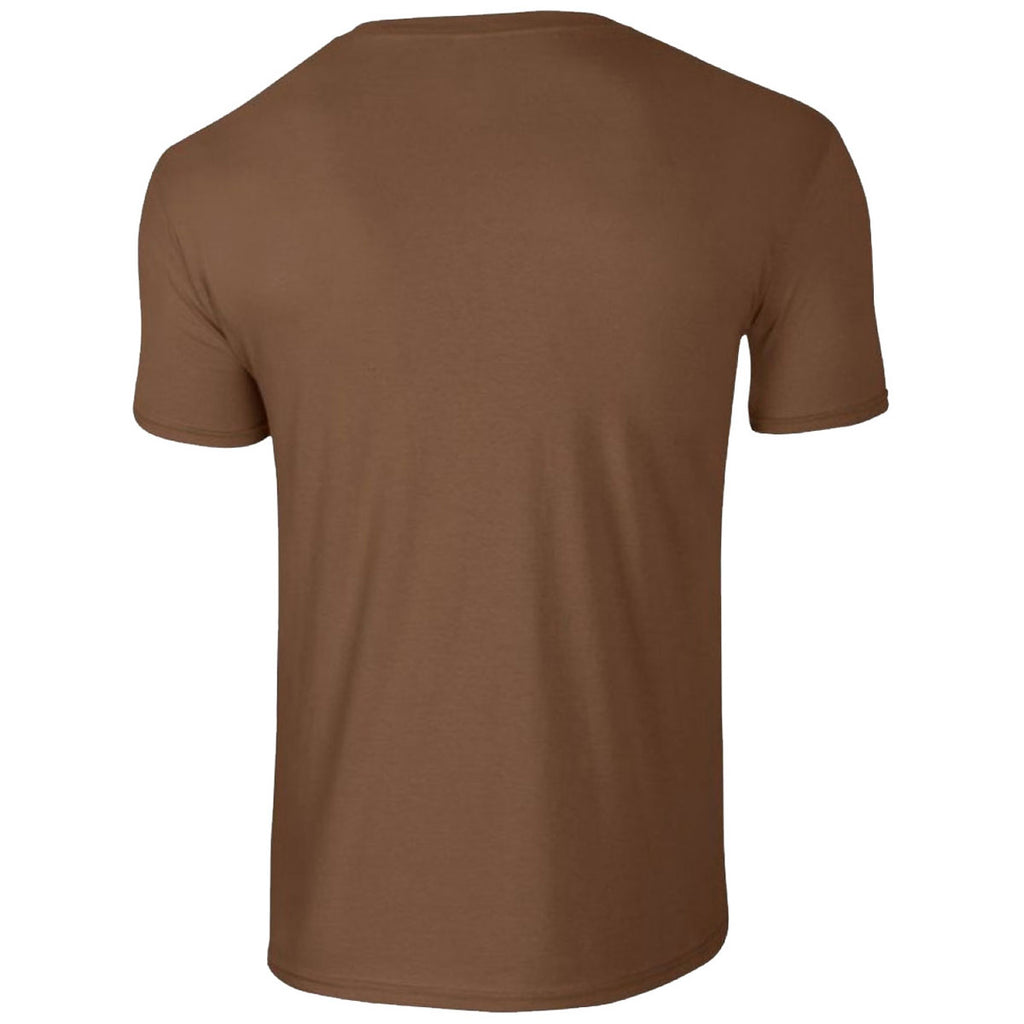 Gildan Men's Chestnut SoftStyle Ringspun T-Shirt