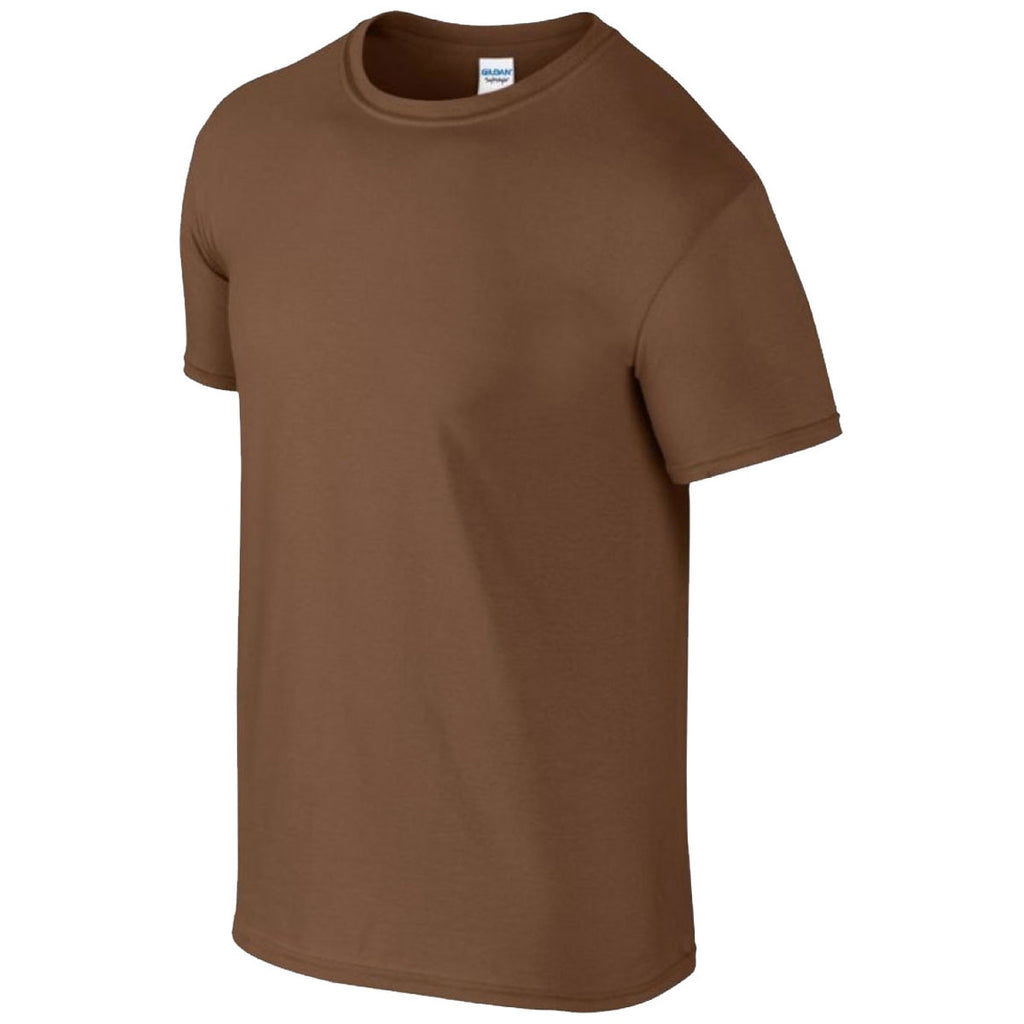 Gildan Men's Chestnut SoftStyle Ringspun T-Shirt